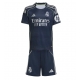 Billige Fotballdrakt Real Madrid Antonio Rudiger #22 Replika Bortedraktsett Barn 2025-26 Kortermet (med bukser)